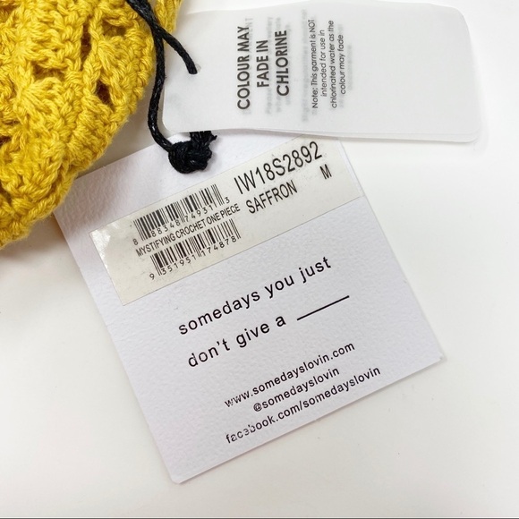 SOMEDAYS LOVIN Mystifying Crochet Swimsuit M - Picture 7 of 8